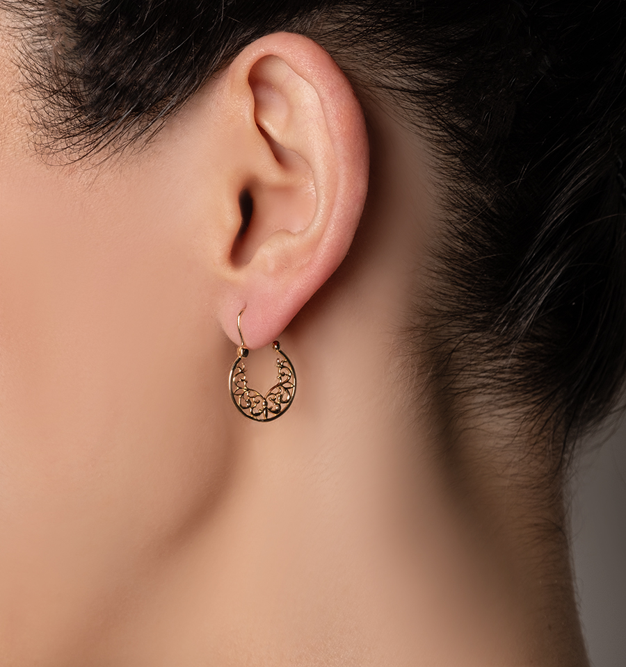 Серьги Кристалл NM22400226773 золото