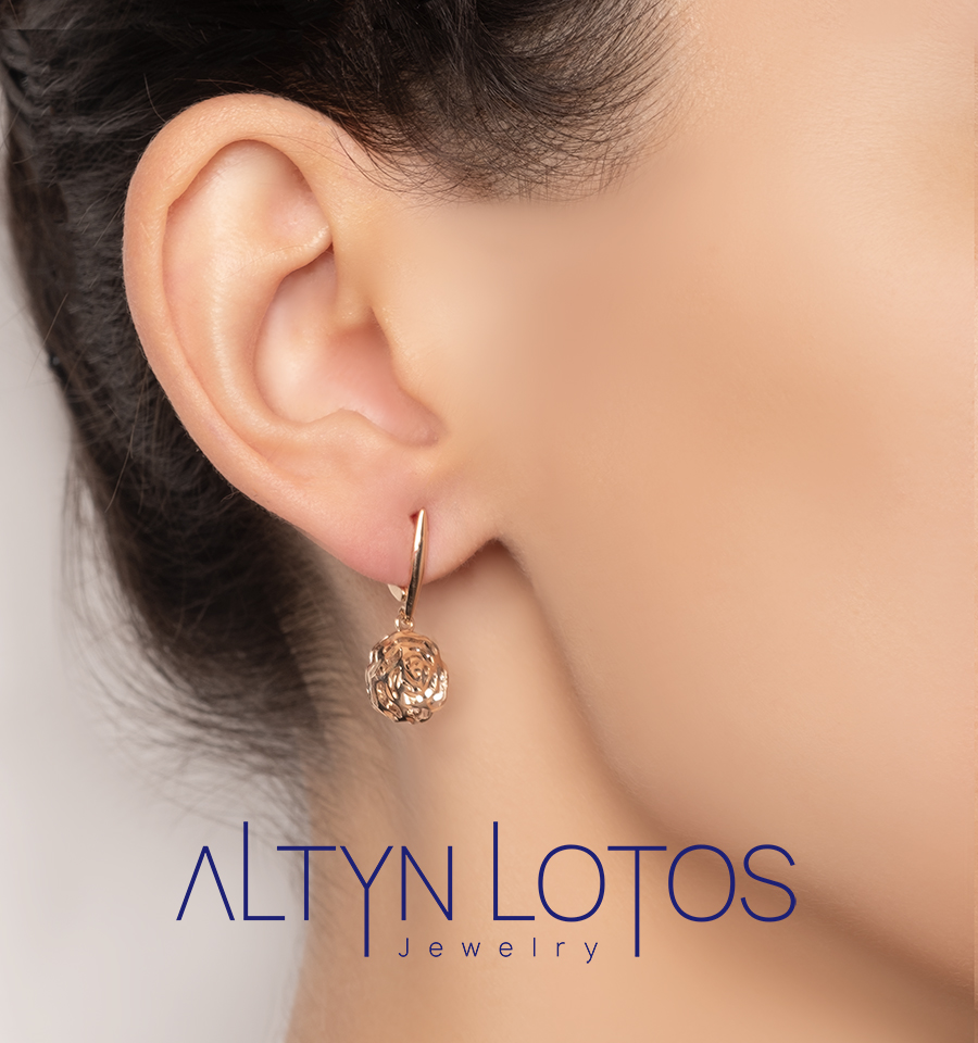 Серьги Кристалл NJ76600226773 золото