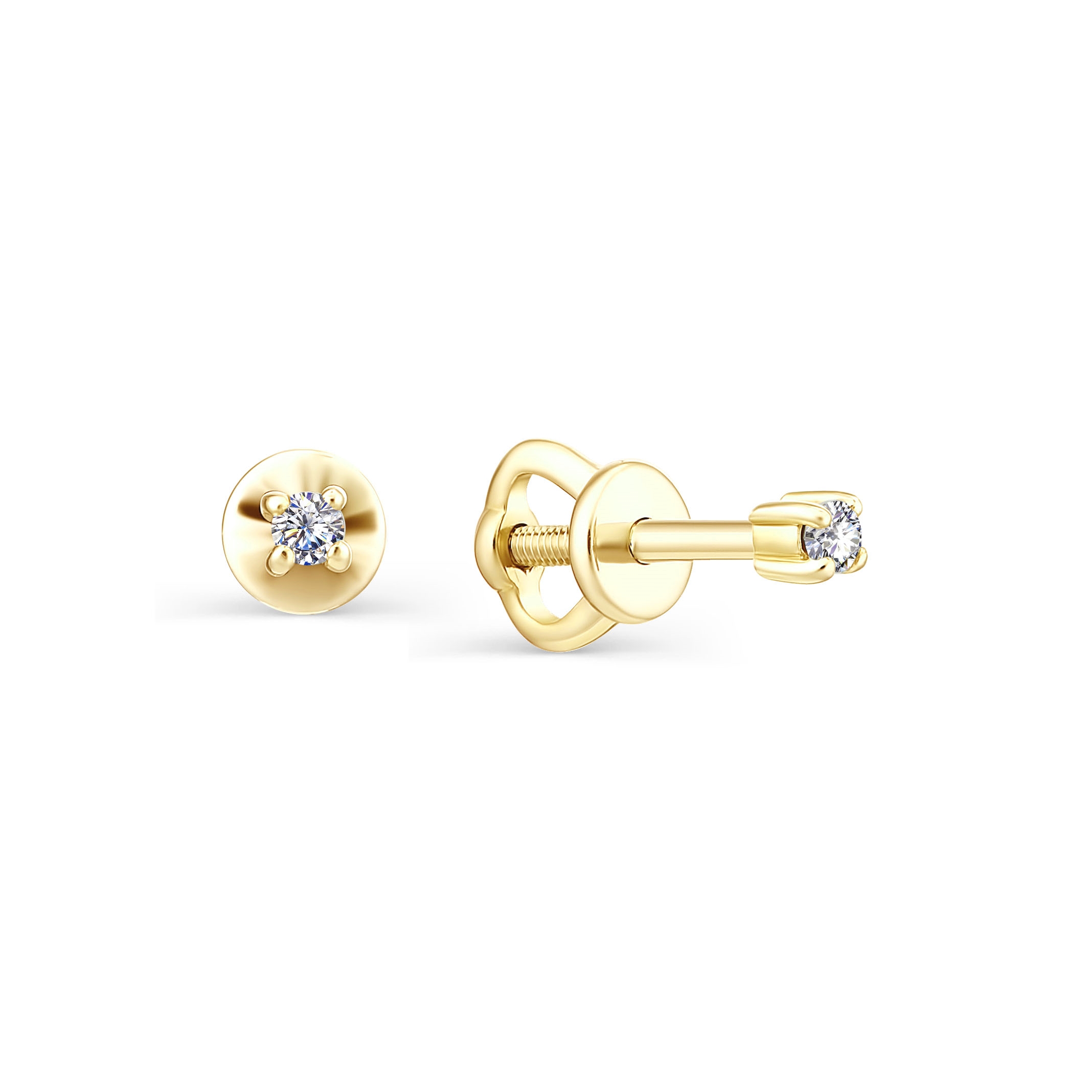 Серьги IMPERIAL С0363-320 золото бриллиант 241000 тг