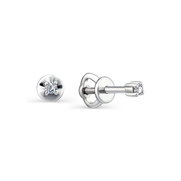 Серьги IMPERIAL С0363-220 золото бриллиант 236900 тг